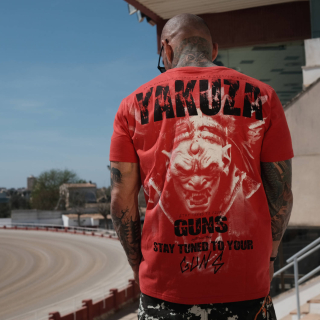 YAKUZA pánské tričko AXE T-SHIRT adrenalin rush