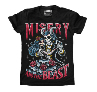 AKUMU INK MISERY AND THE BEAST dámské tričko