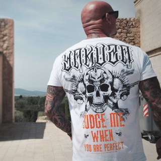 YAKUZA pánské tričko JUDGE ME T-SHIRT black