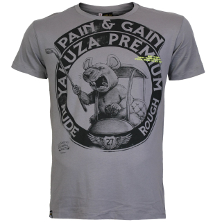 YAKUZA PREMIUM pánské tričko YPS 3907 šedá