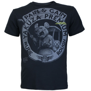 YAKUZA PREMIUM pánské tričko YPS 3907 tmavě modré