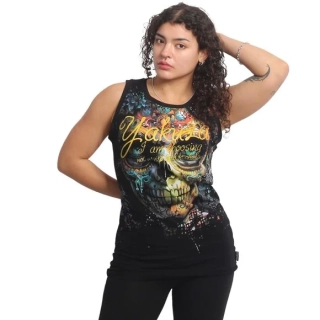 YAKUZA DAMSKÉ TRIKO CHOOSEN URBAN TANK BLACK