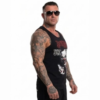 YAKUZA Pánské tílko Yeah Slim Racer UHB 28023 černé