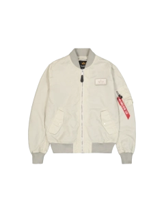 ALPHA INDUSTRIES Pánská lehká bomber bunda LIGHT 126101/10 světlý kámen